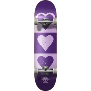 Heart Supply Quadron Logo Komplet Skateboard - Purple