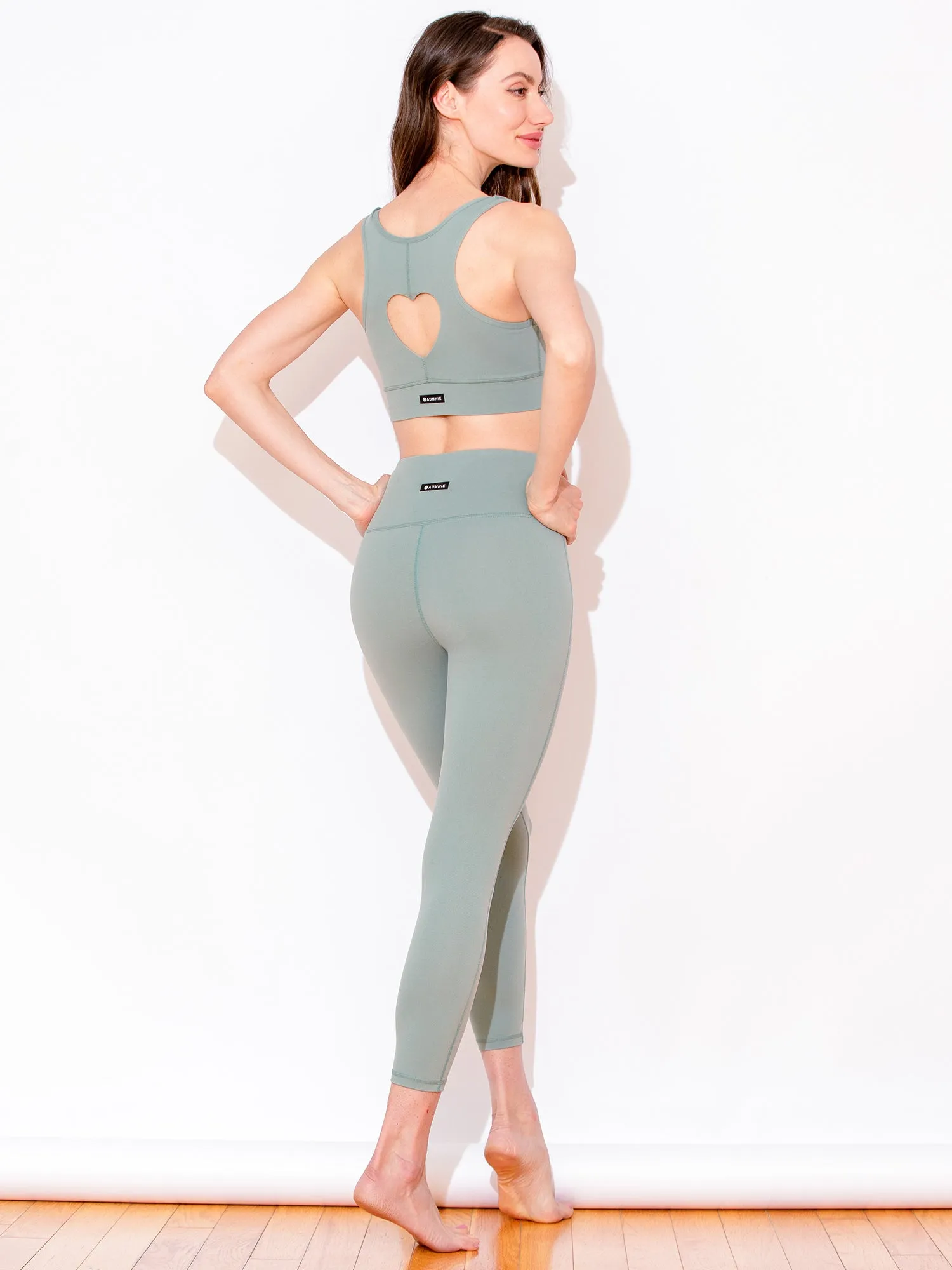 HIGH WAIST ANKLE CROPS