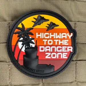 HIGHWAY TO THE DANGER ZONE PVC MORALE PATCH