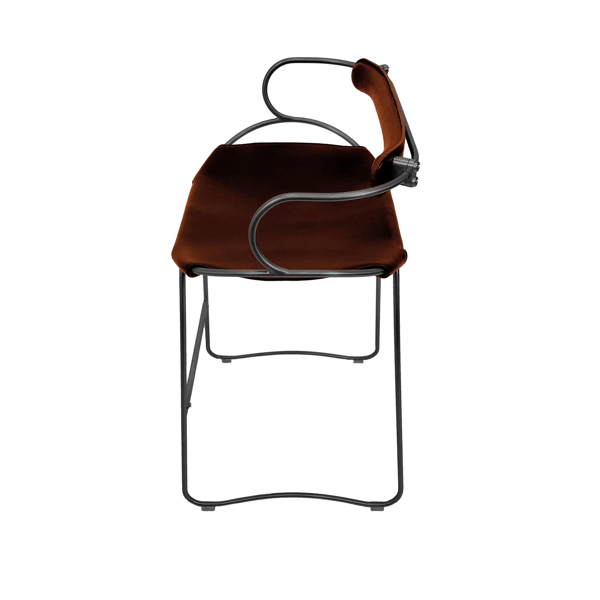 Hug Counter Stool with backrest
