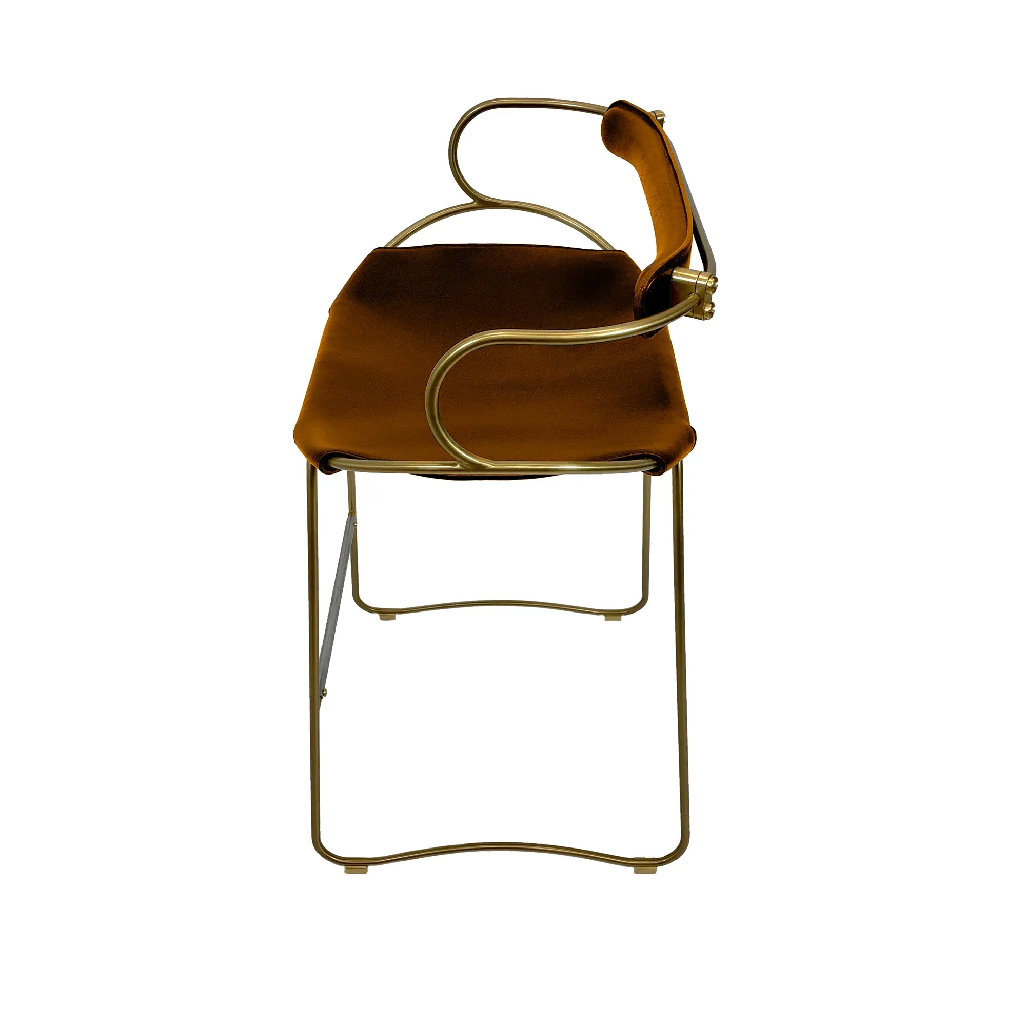 Hug Counter Stool with backrest