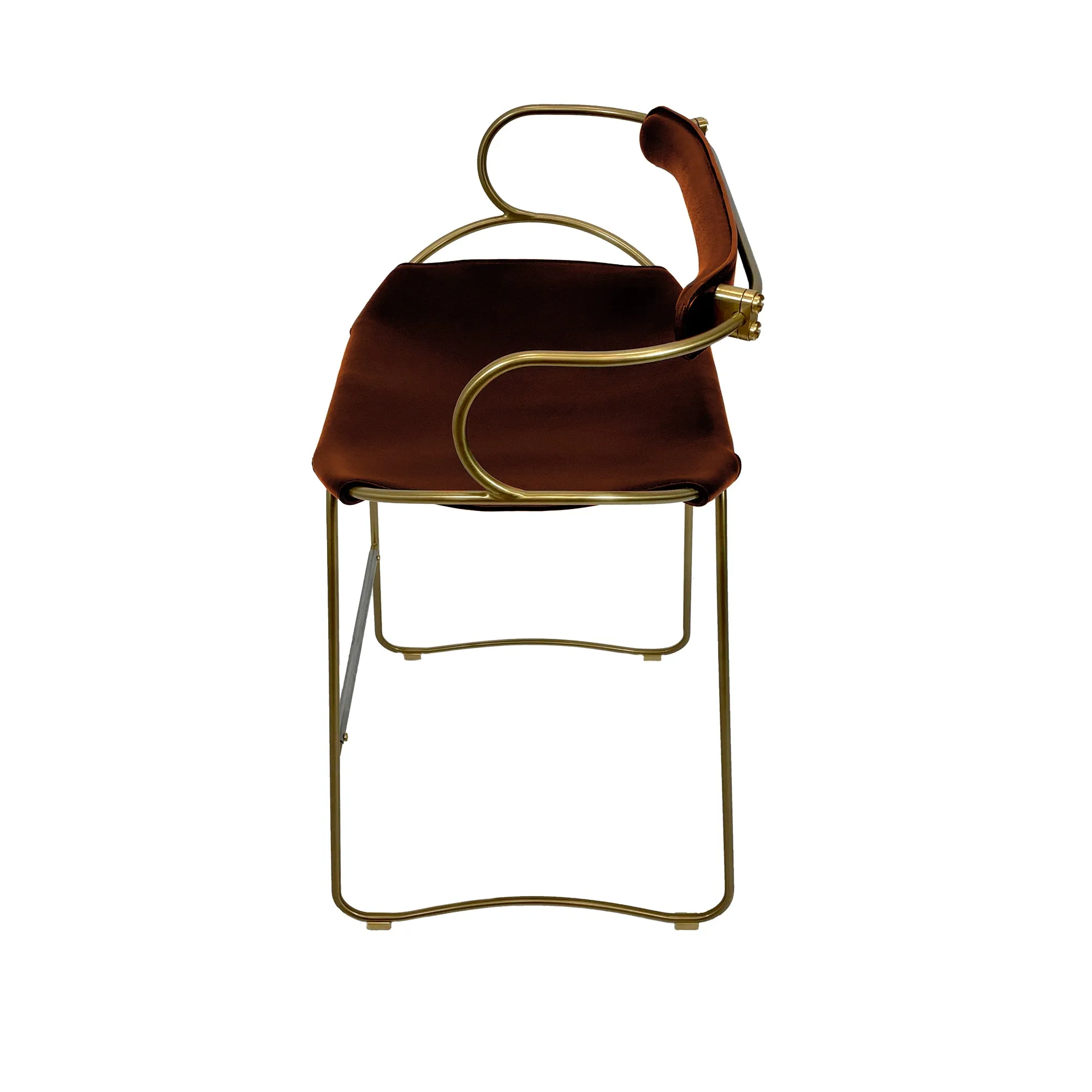Hug Counter Stool with backrest