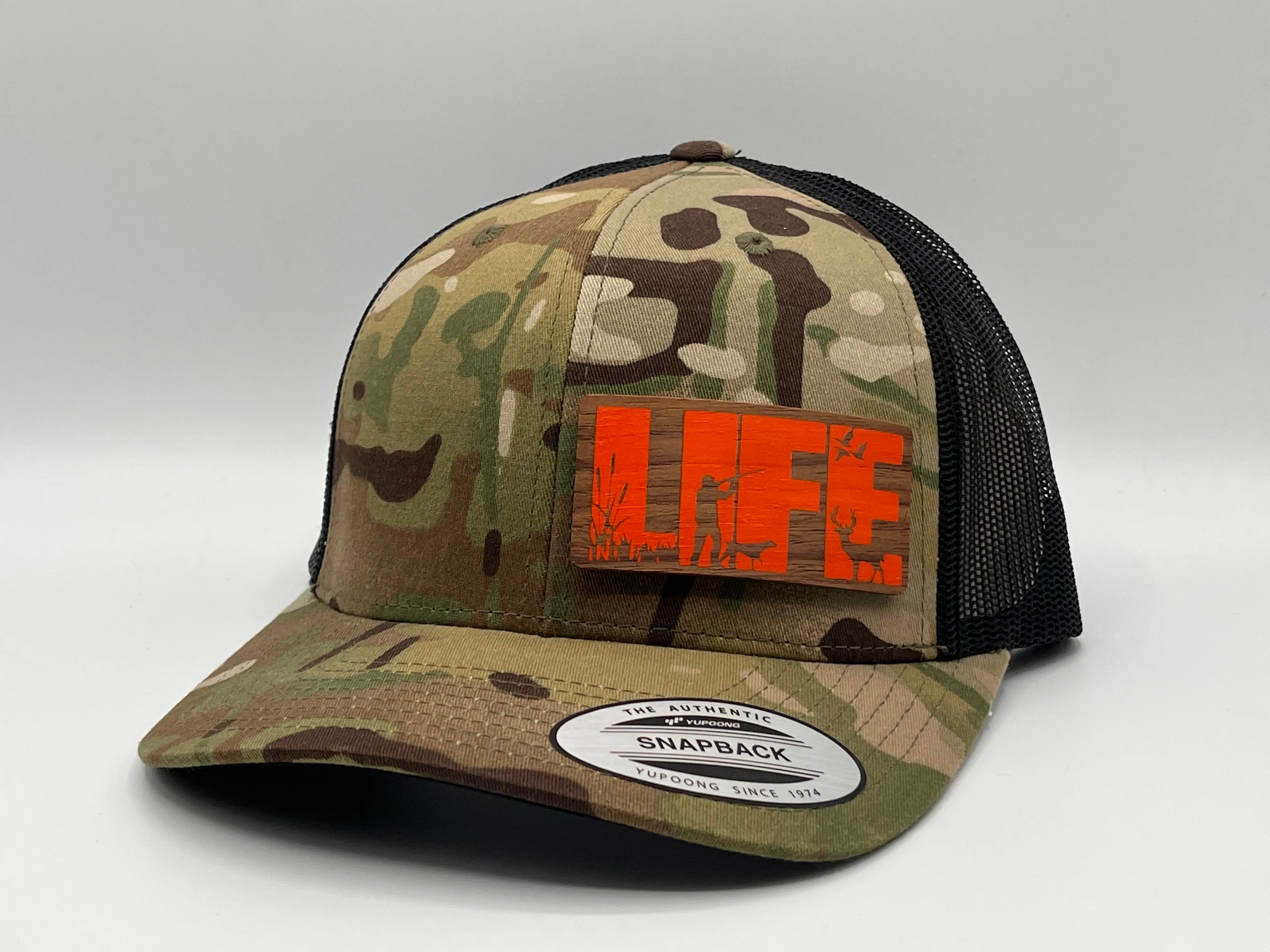 Hunting LIFE Flexfit Snapback Trucker