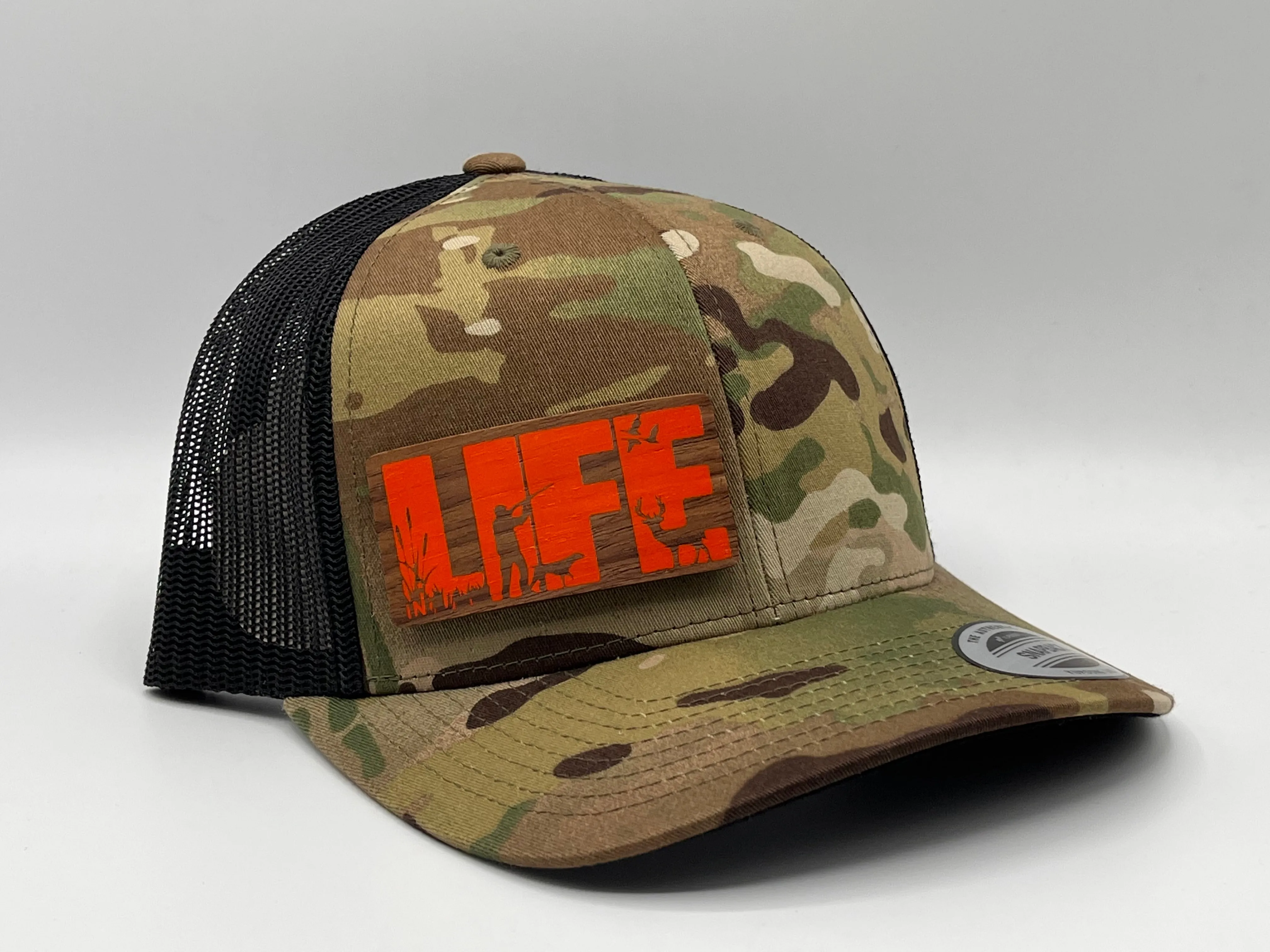 Hunting LIFE Flexfit Snapback Trucker