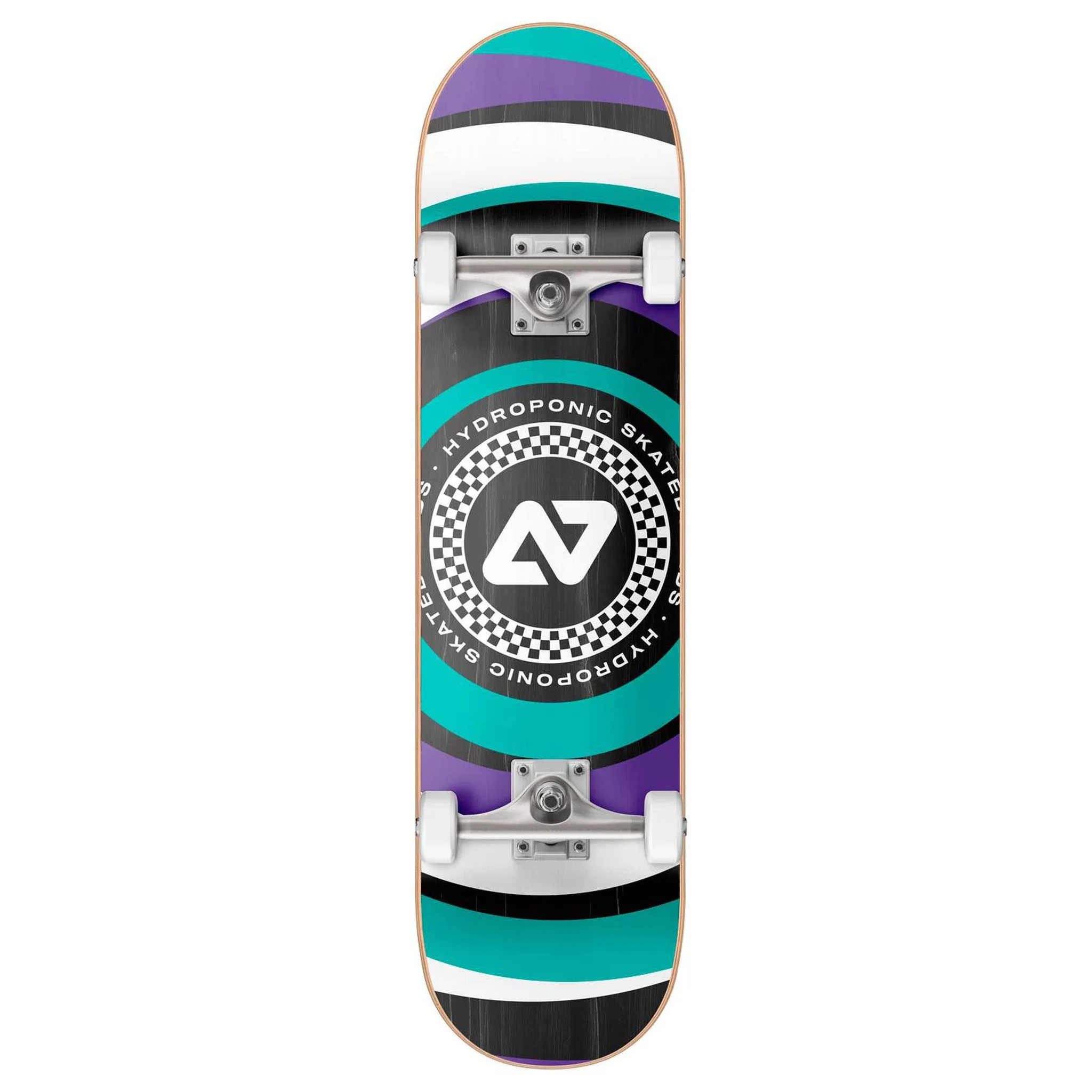 Hydroponic Circular Komplet Skateboard - Turquoise