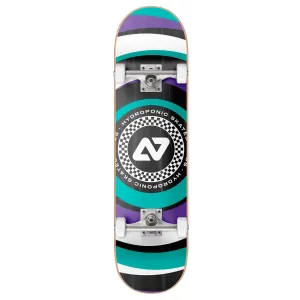 Hydroponic Circular Komplet Skateboard - Turquoise