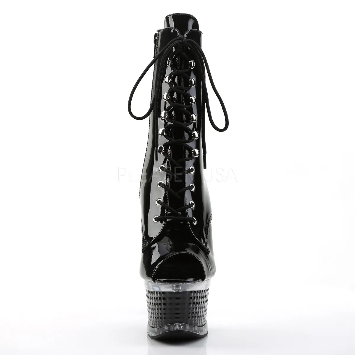 ILLUSION-1021  Black Patent/Black