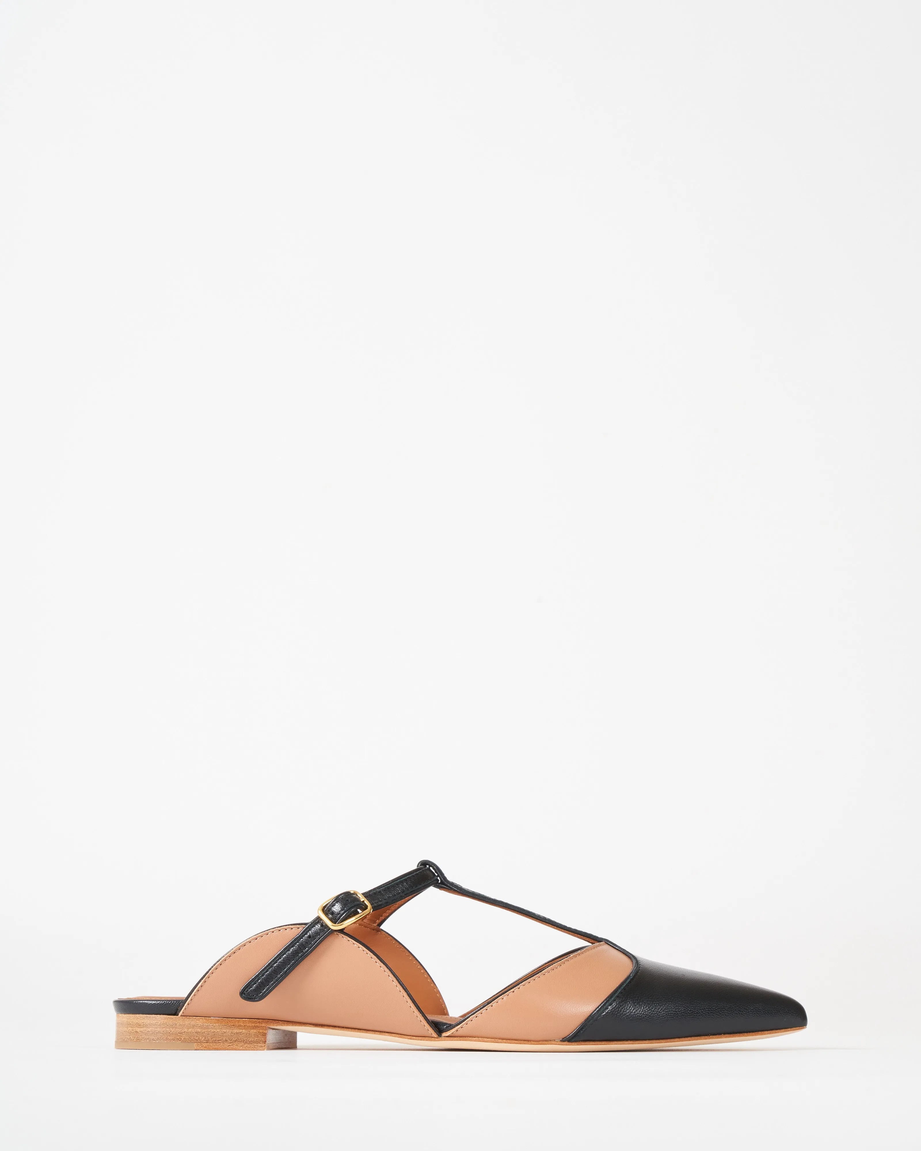 imogen flat mule - nude