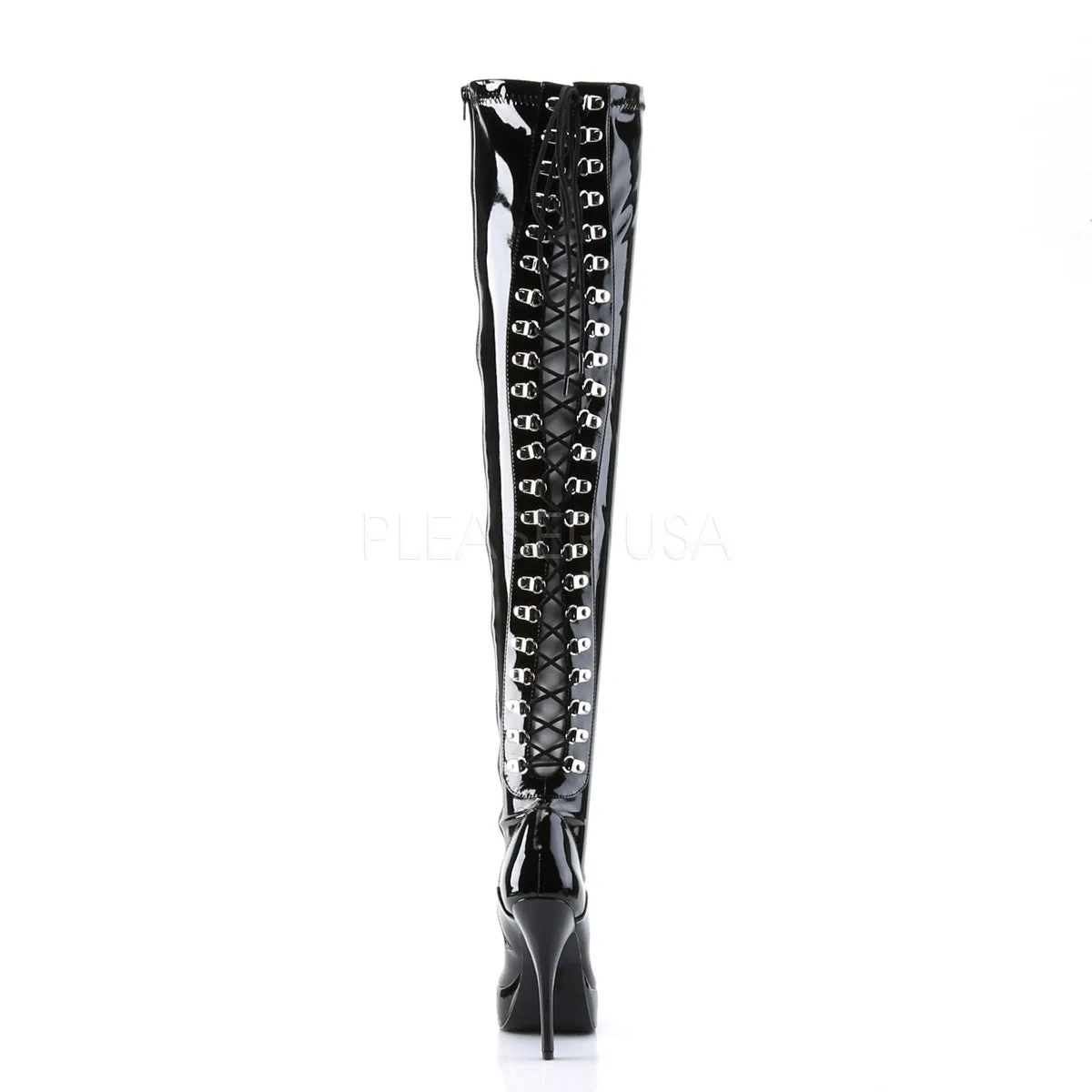 INDULGE-3063  Black Str Patent
