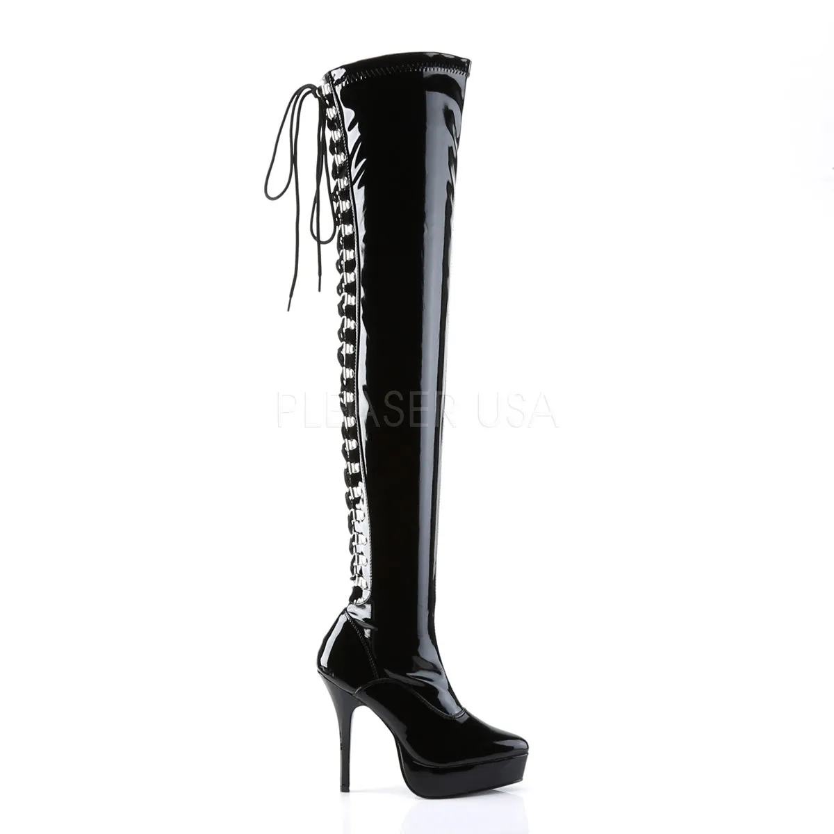INDULGE-3063  Black Str Patent