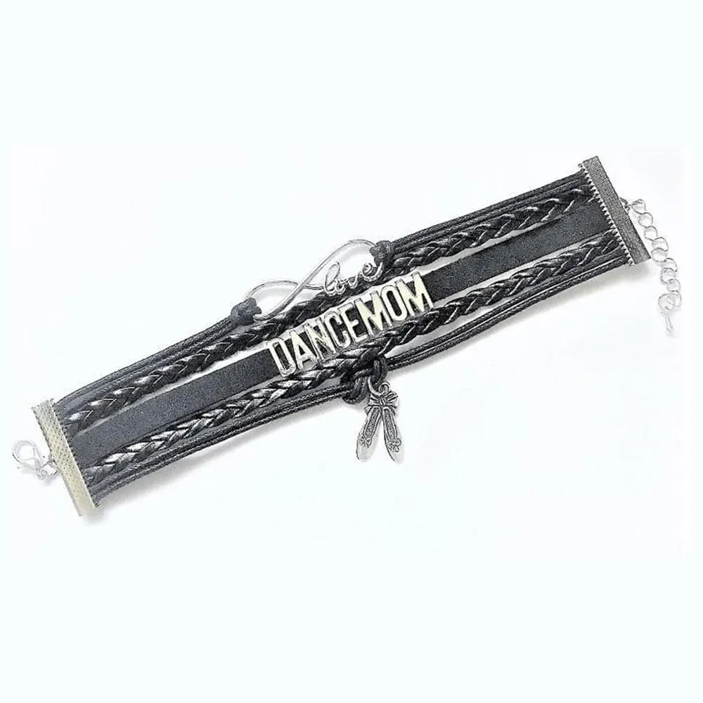 Infinity Love Dance Mom Bracelet