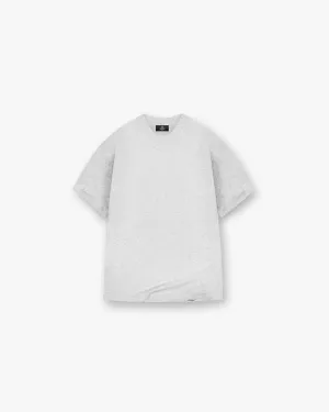 Initial T-Shirt - Ice Grey Marl