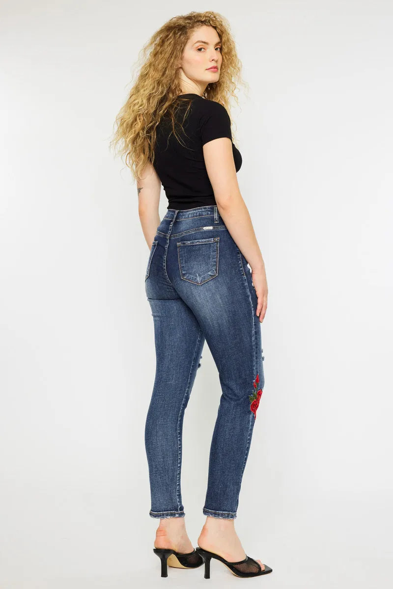 Isla High Rise Ankle Skinny Jeans