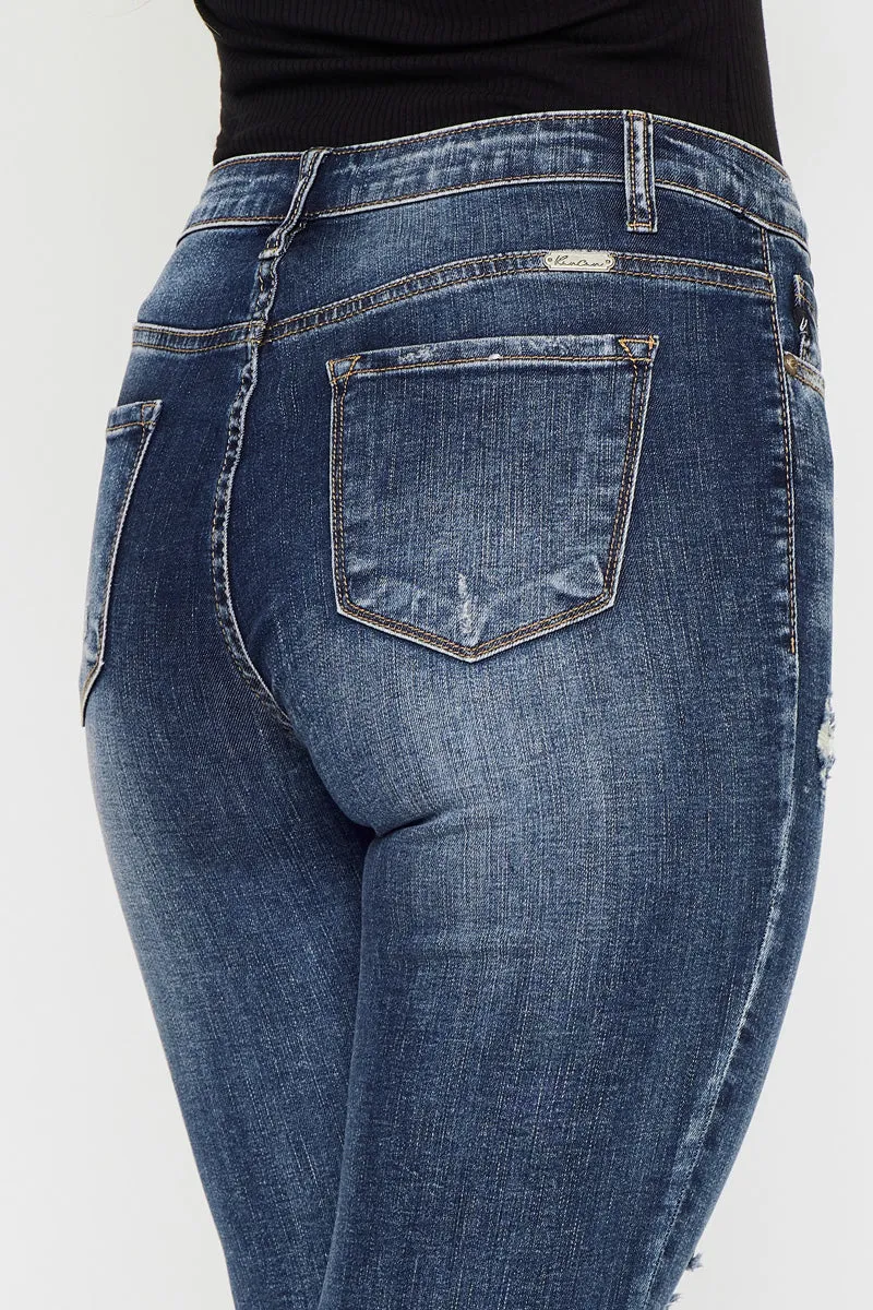 Isla High Rise Ankle Skinny Jeans