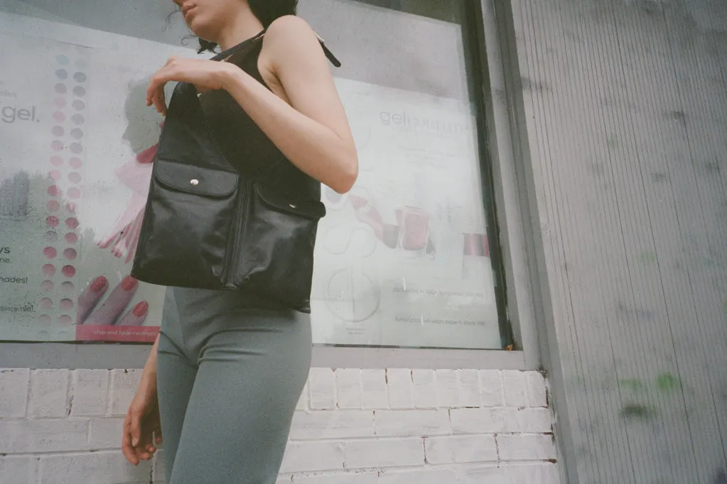 JULIAN BAG, BLACK CALF