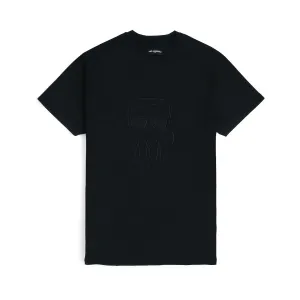 KARL Black Embroidered Logo T-Shirt