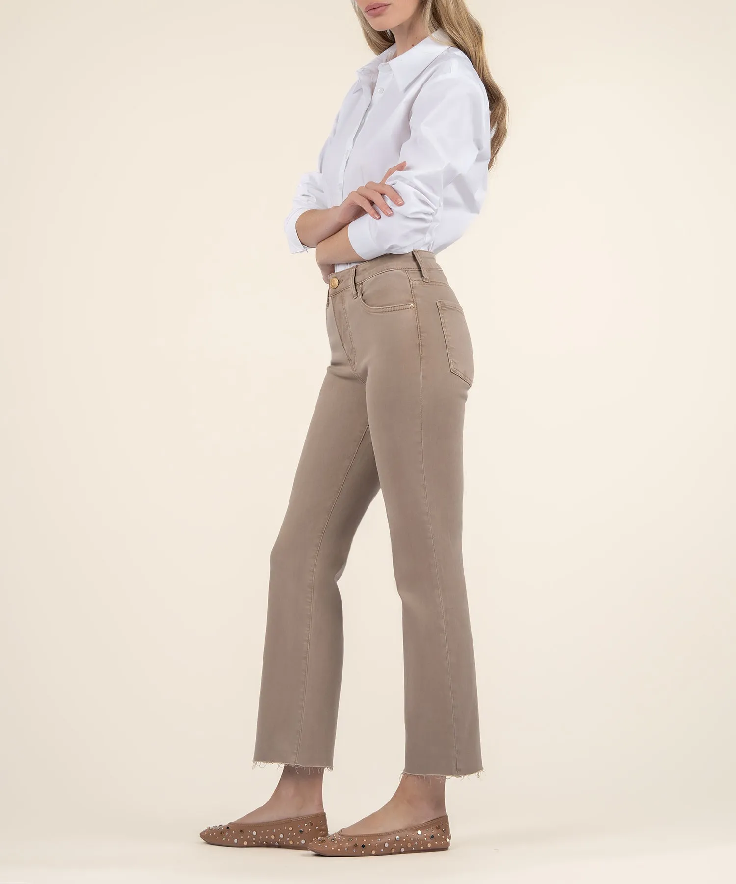 Kelsey High Rise Ankle Flare