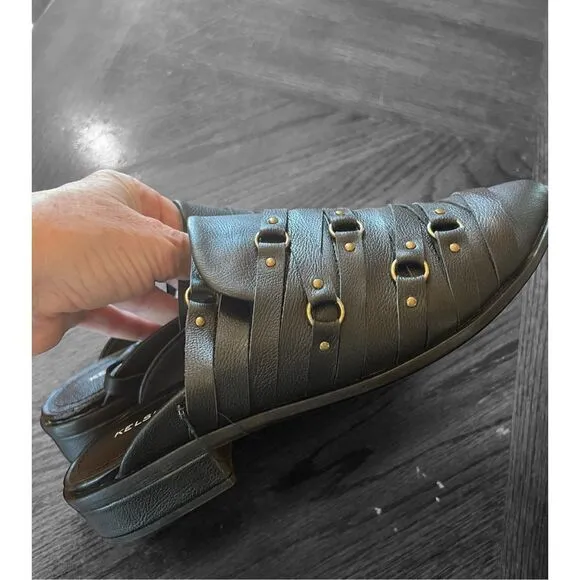 Kelsi Dagger BROOKLYN Women's Alchemy Mule Black Size 7