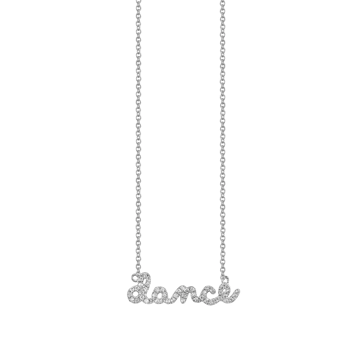 Kids Collection Gold & Pavé Diamond Dance Necklace