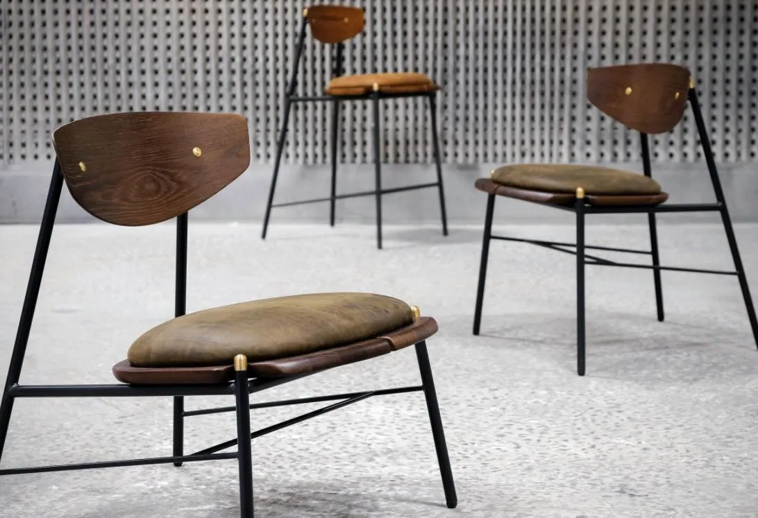 Kink Leather Bar Stool - District Eight