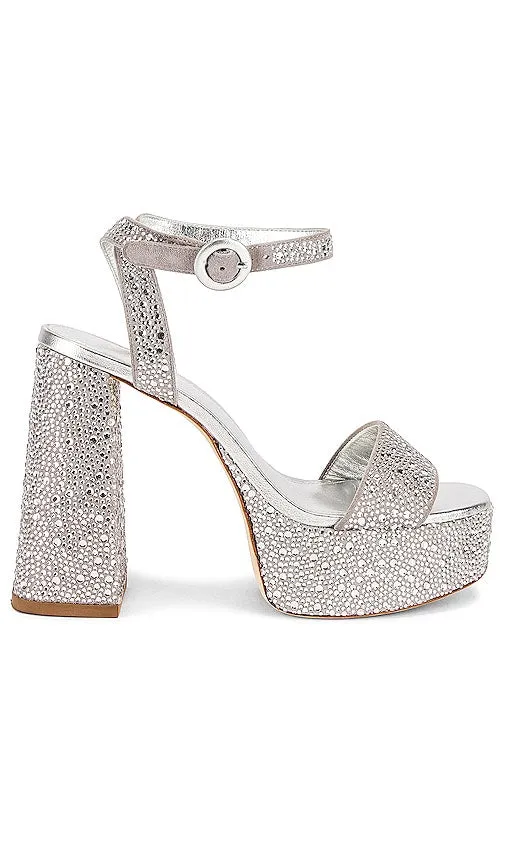 Larroude Dolly Crystal Platform