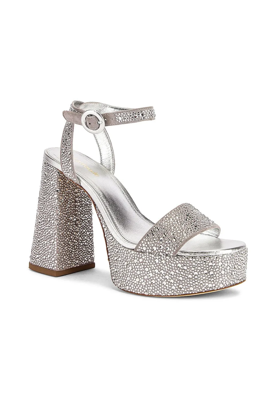 Larroude Dolly Crystal Platform