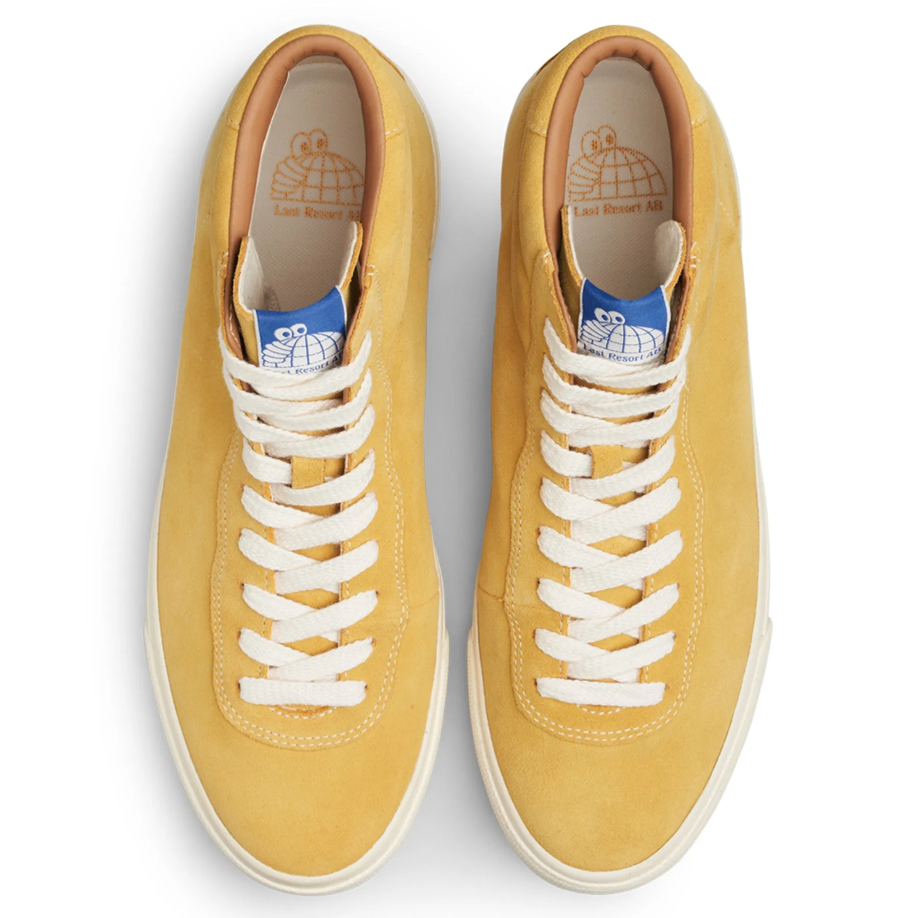 Last Resort AB VM001 Hi Suede Mustard Yellow/White
