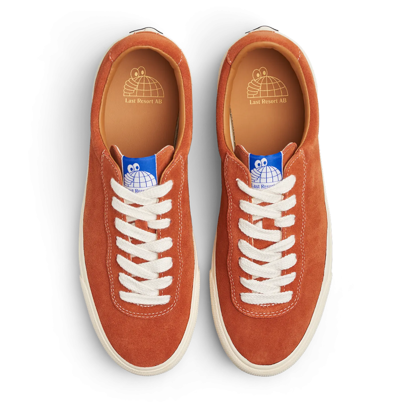 Last Resort VM001 Suede Lo Orange/White Skateboard Shoev