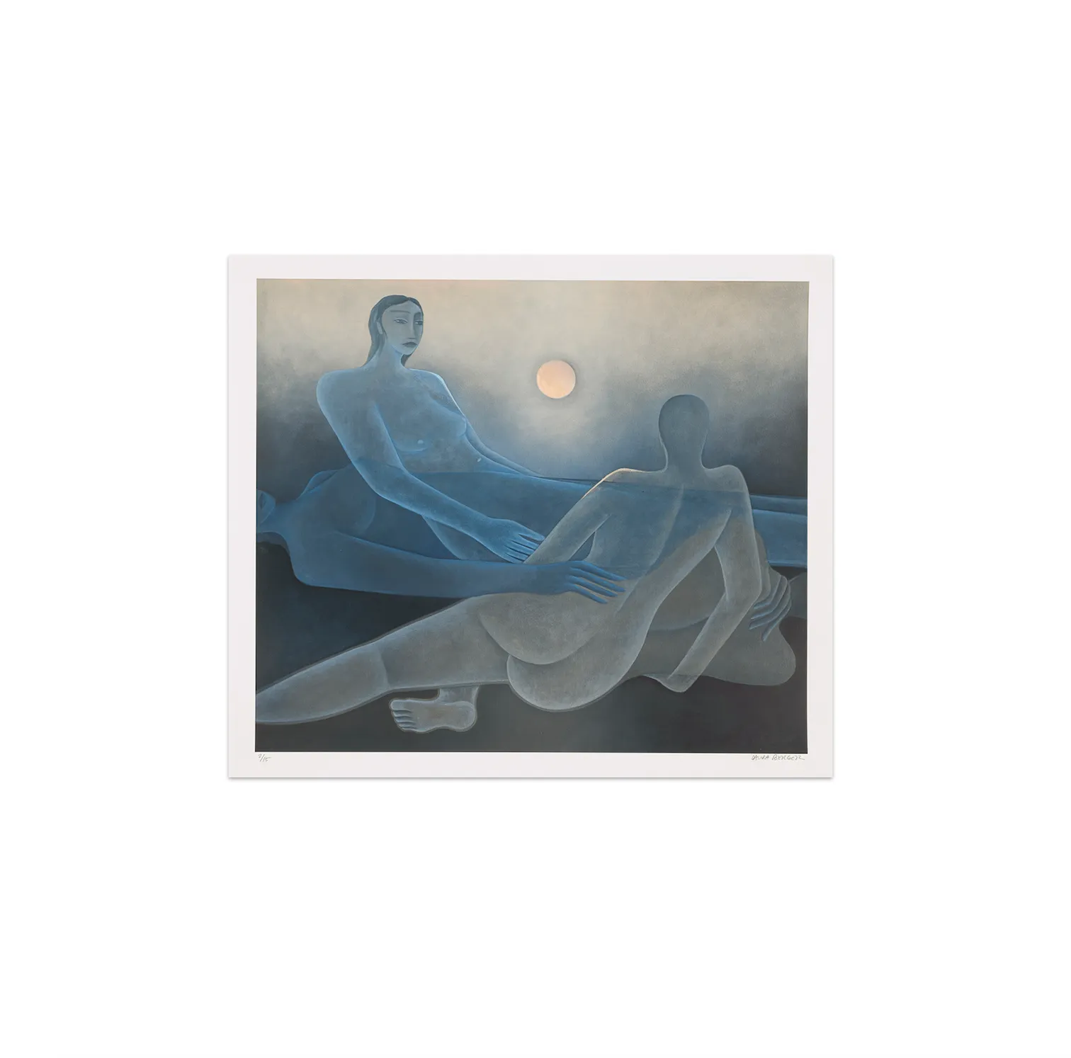 Laura Berger, Meeting, 2023; Limited Edition Print