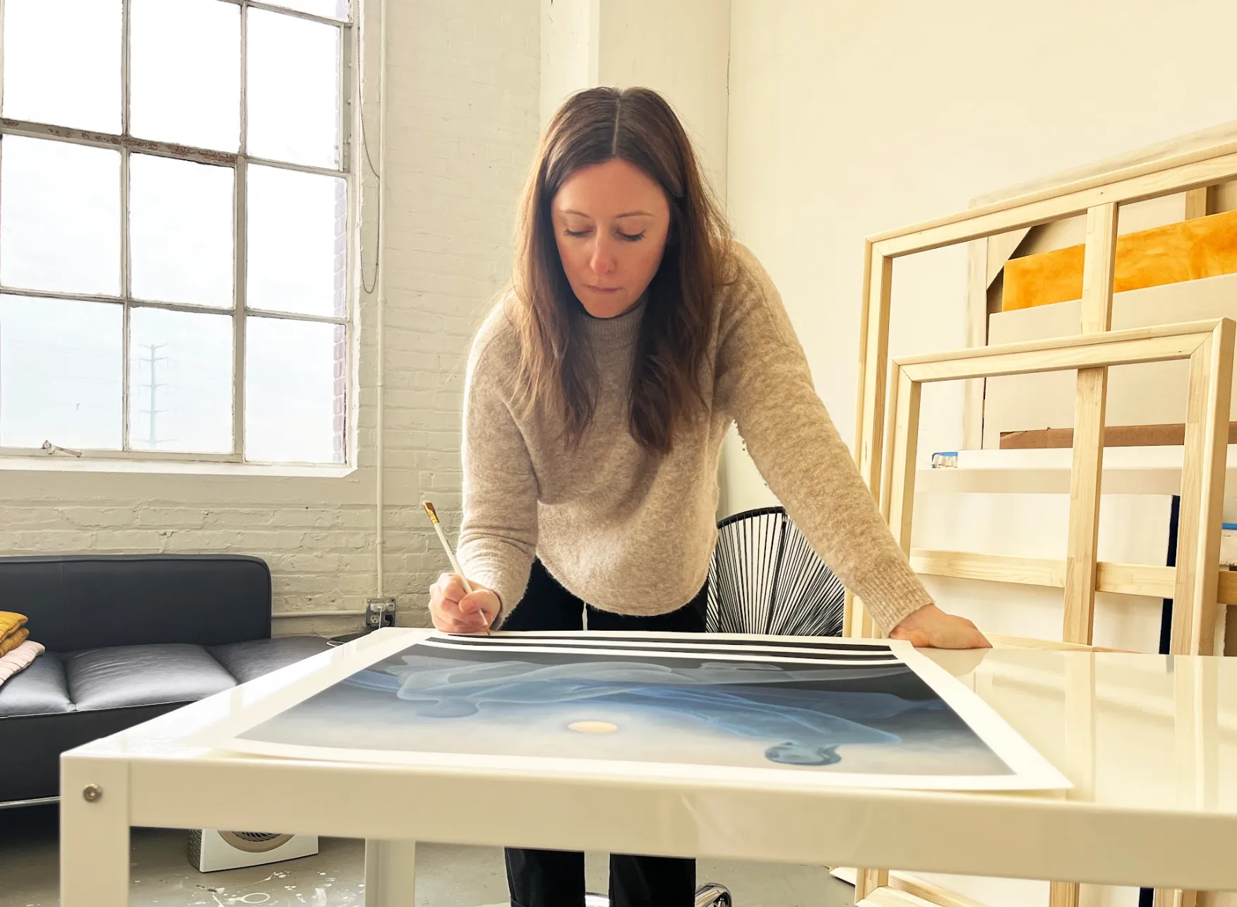 Laura Berger, Meeting, 2023; Limited Edition Print