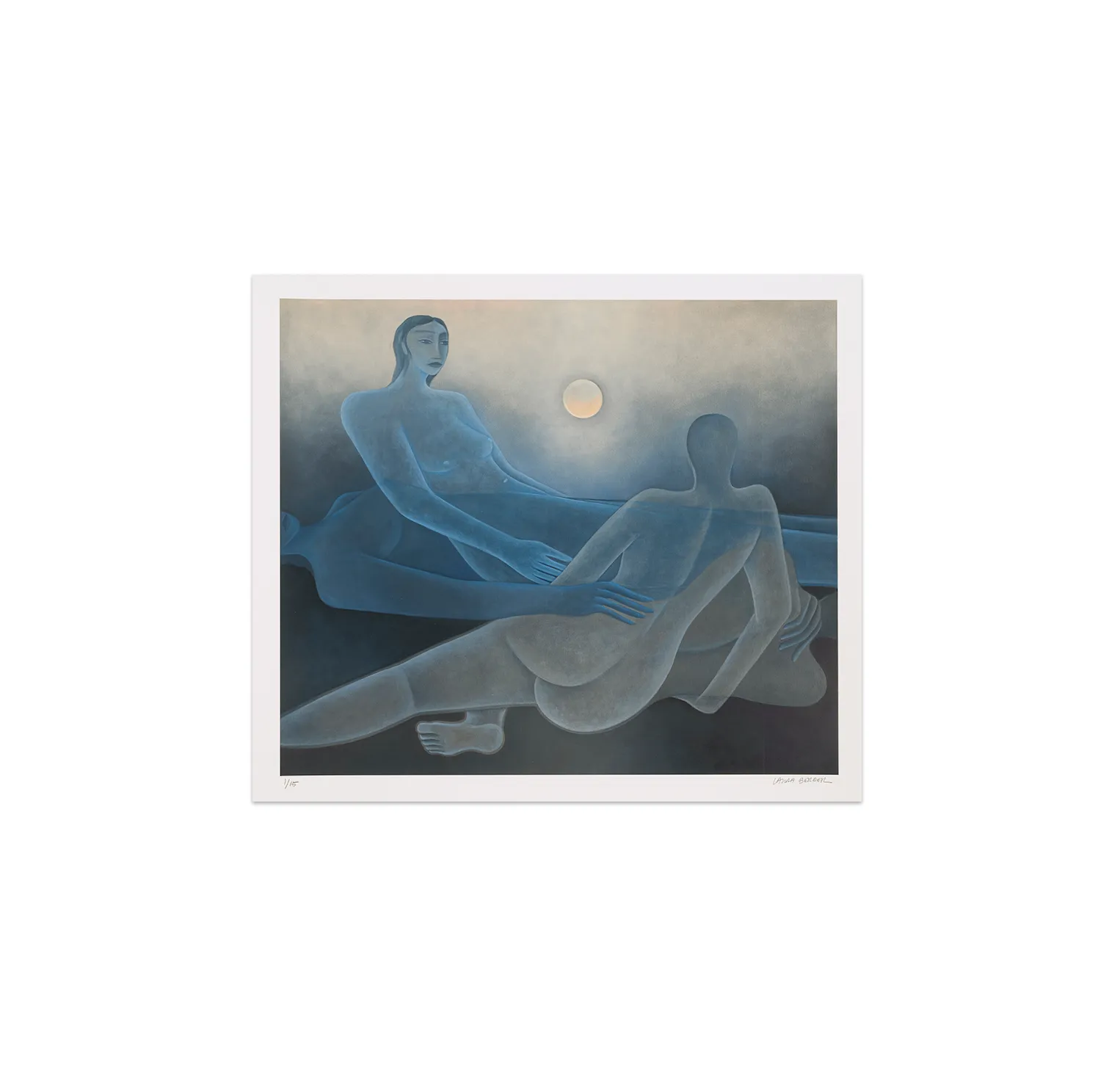 Laura Berger, Meeting, 2023; Limited Edition Print
