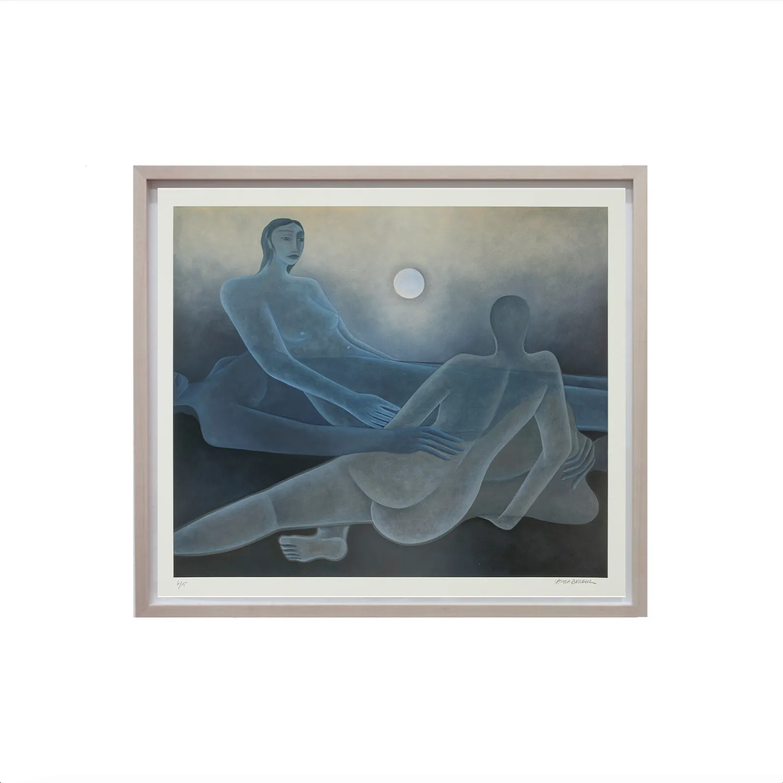 Laura Berger, Meeting, 2023; Limited Edition Print