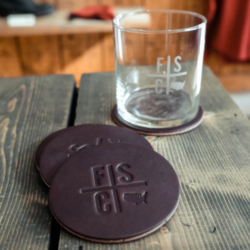Leather Coaster | 4-Pack