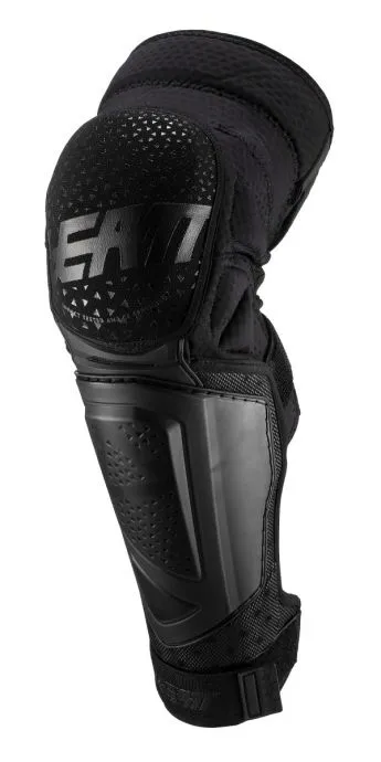 LEATT KNEE & SHIN GUARD 3DF HYBRID EXT [BLACK] 2019