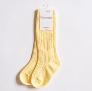Lemonade Knee High Socks