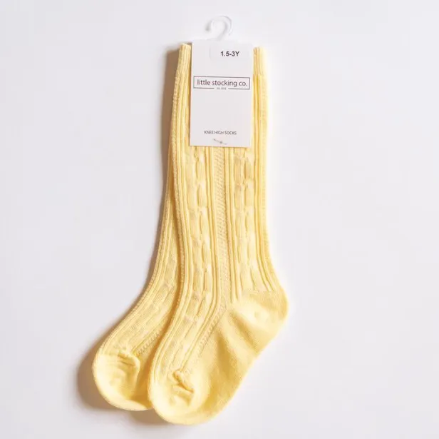 Lemonade Knee High Socks