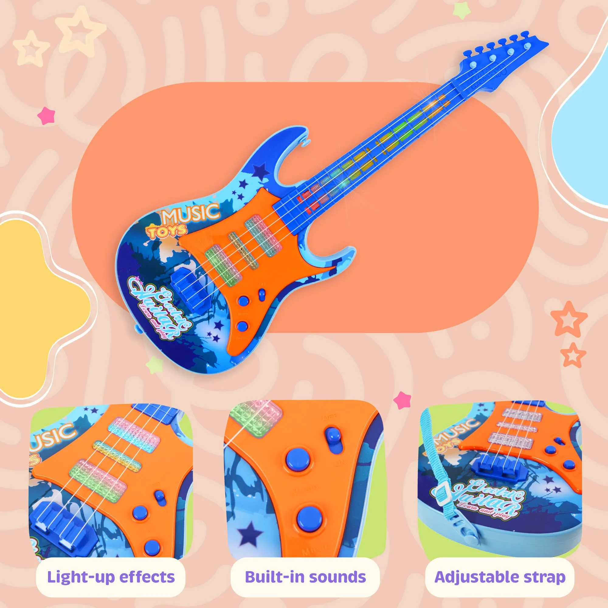 Little Star Fun Rock Guitar