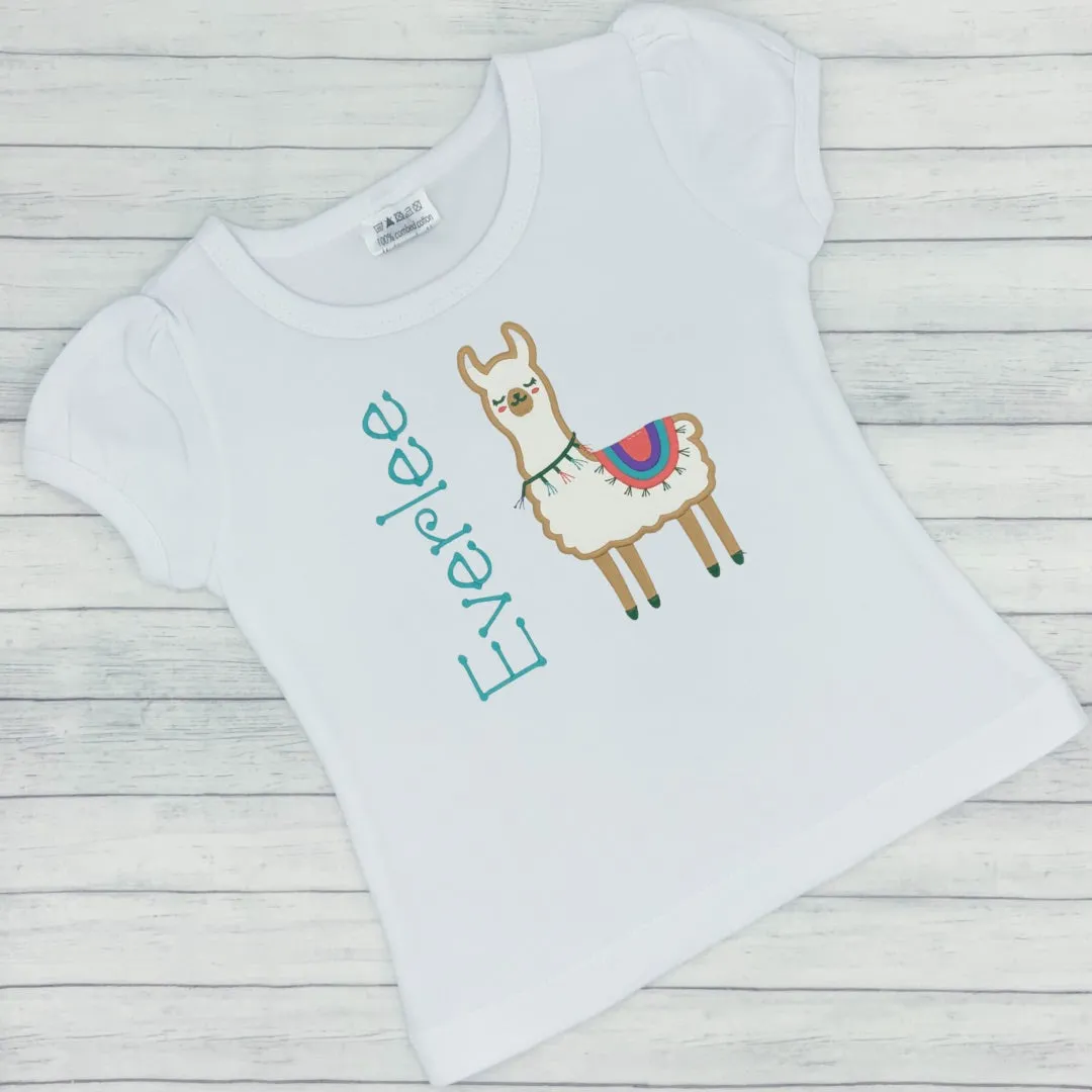Llama Name Shirt