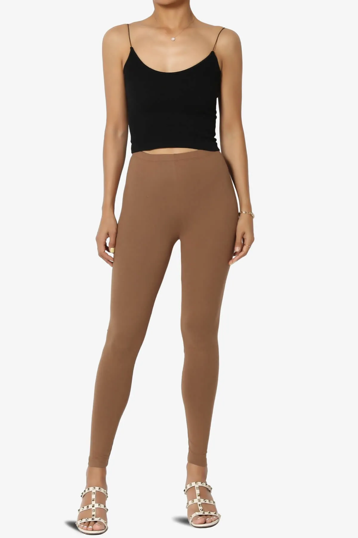 Loreen High Rise Microfiber Ankle Leggings PLUS