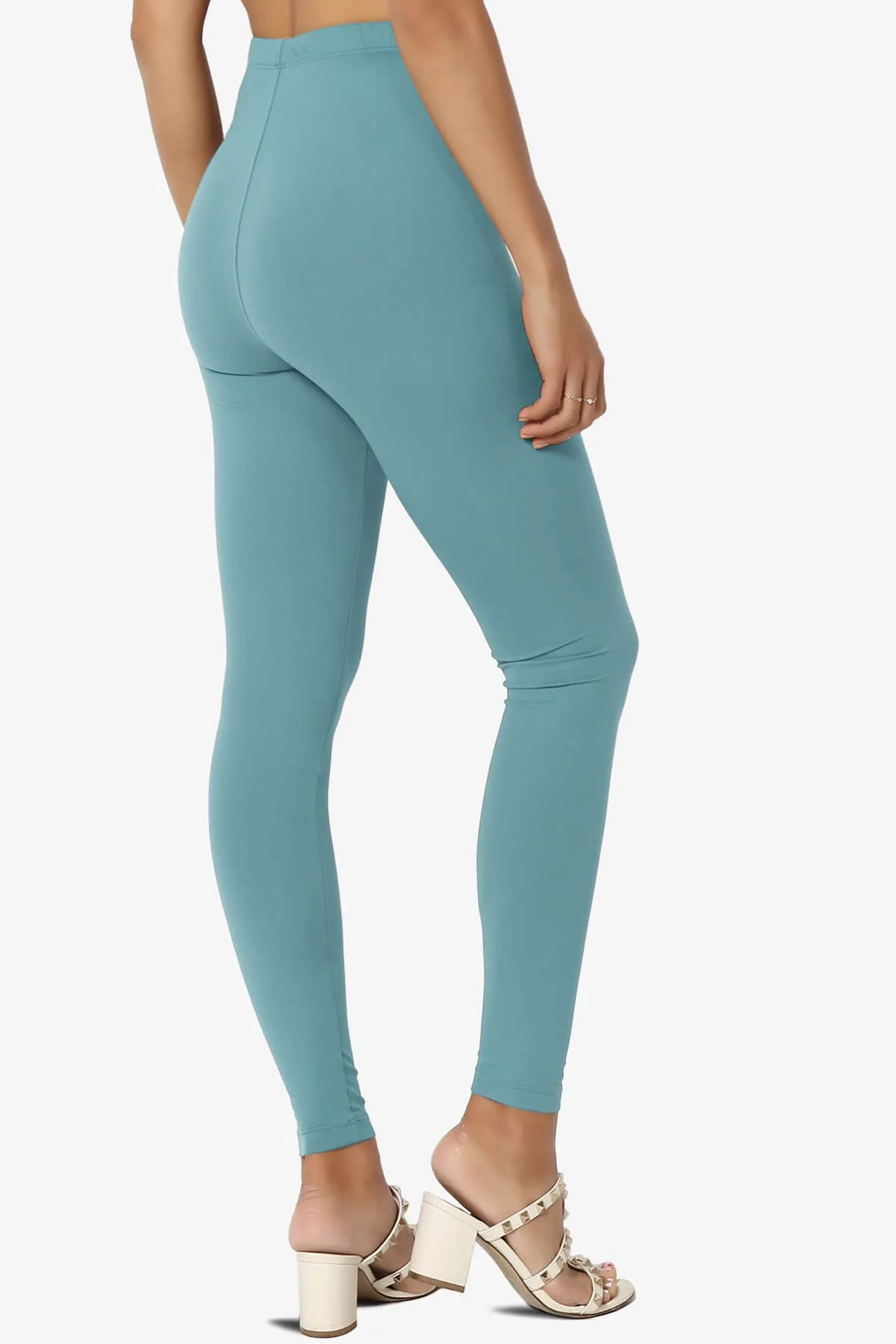 Loreen High Rise Microfiber Ankle Leggings PLUS