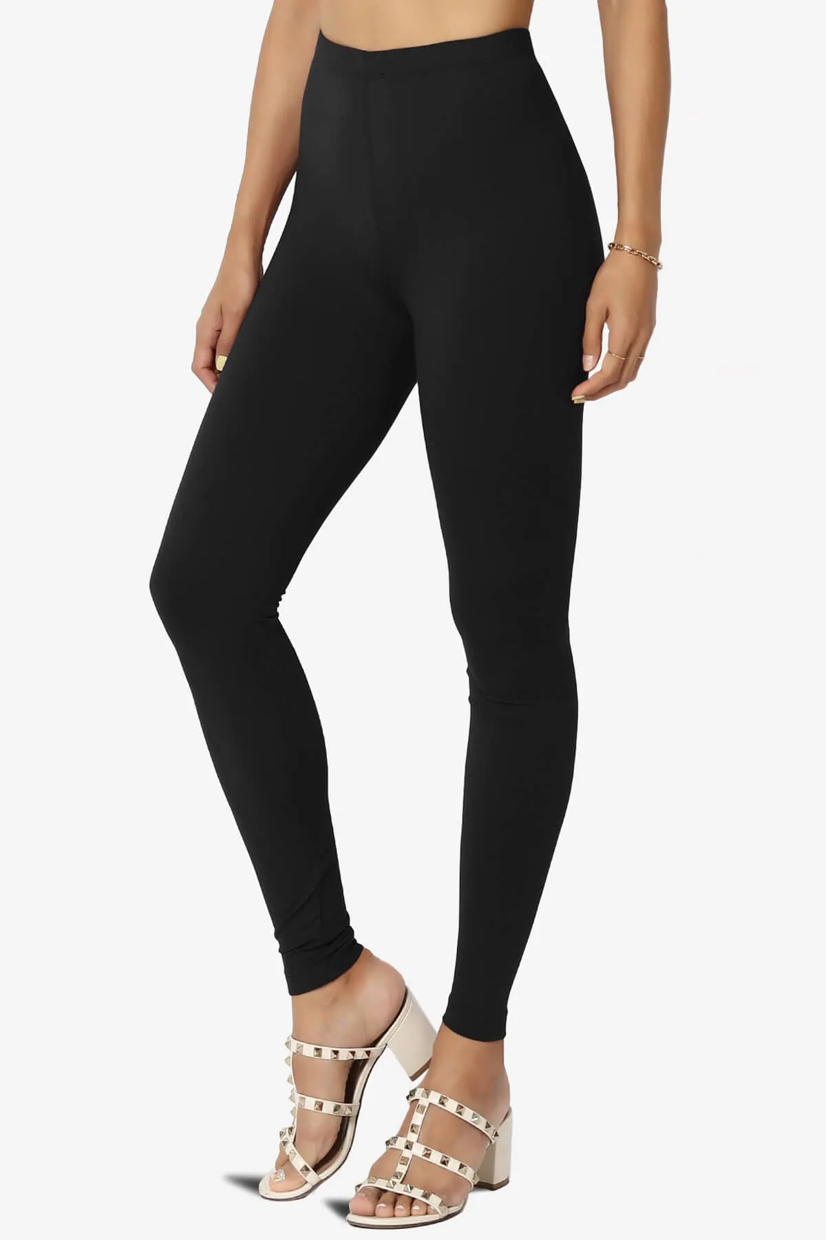 Loreen High Rise Microfiber Ankle Leggings PLUS