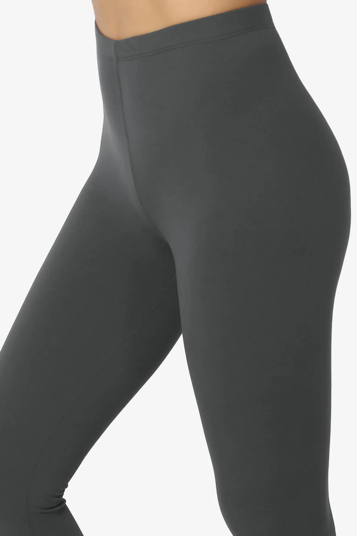 Loreen High Rise Microfiber Ankle Leggings PLUS