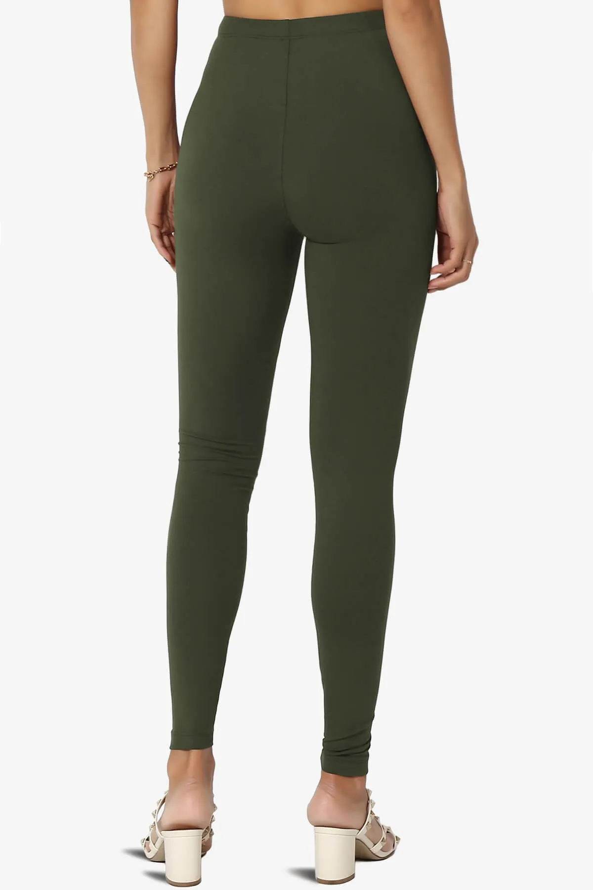 Loreen High Rise Microfiber Ankle Leggings PLUS