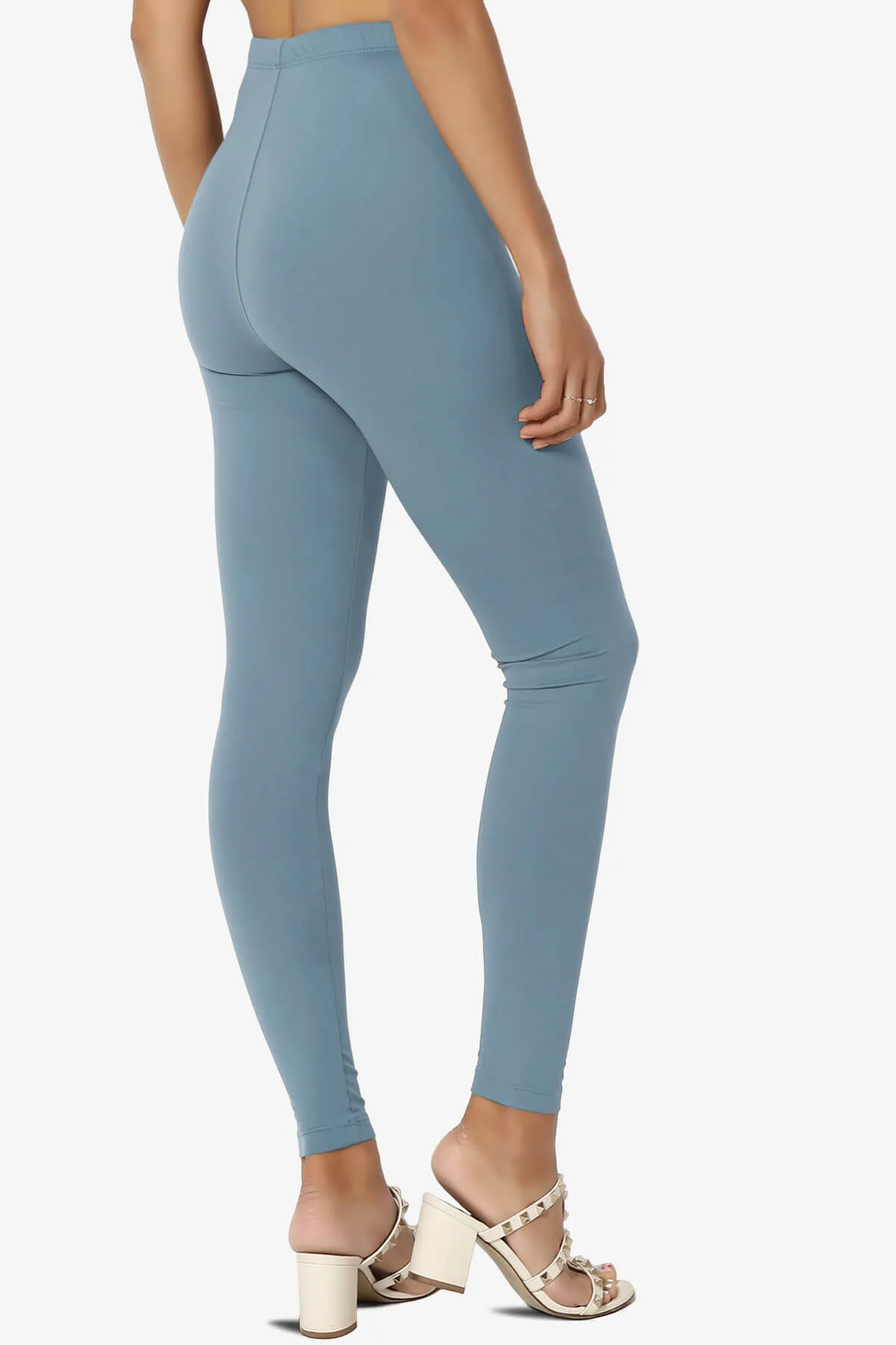 Loreen High Rise Microfiber Ankle Leggings PLUS