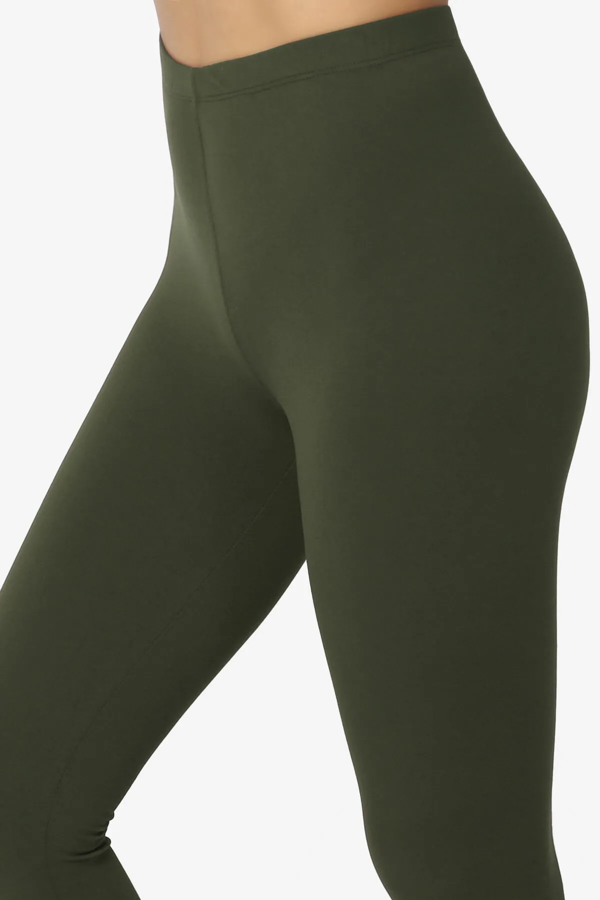Loreen High Rise Microfiber Ankle Leggings PLUS