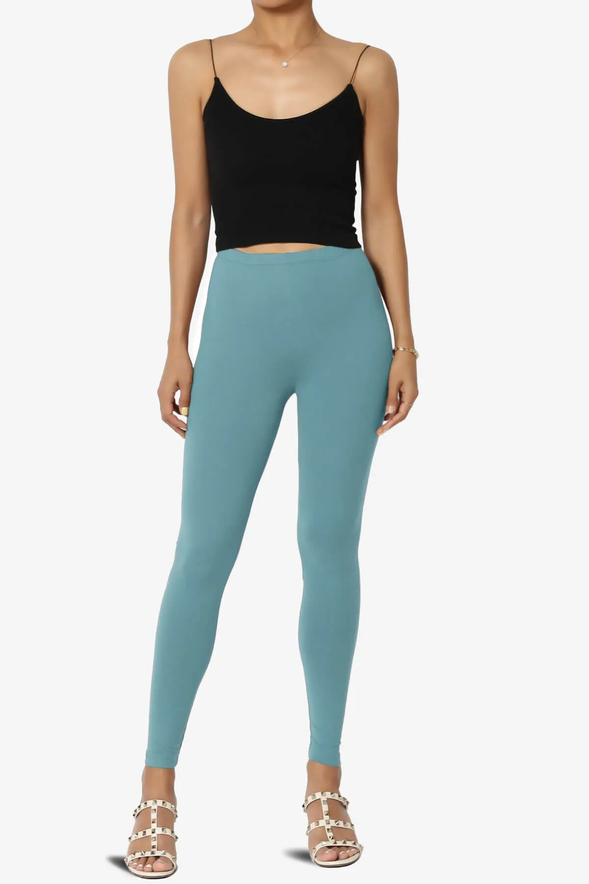 Loreen High Rise Microfiber Ankle Leggings PLUS