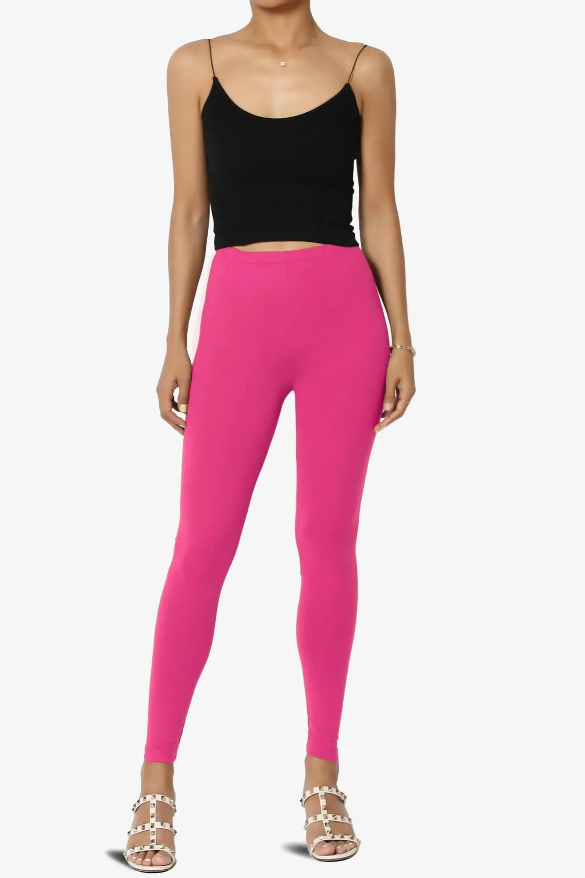 Loreen High Rise Microfiber Ankle Leggings PLUS