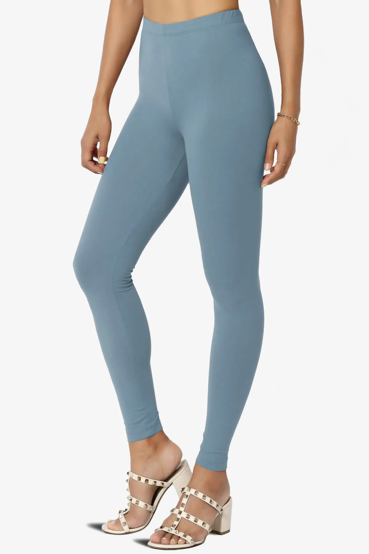 Loreen High Rise Microfiber Ankle Leggings PLUS
