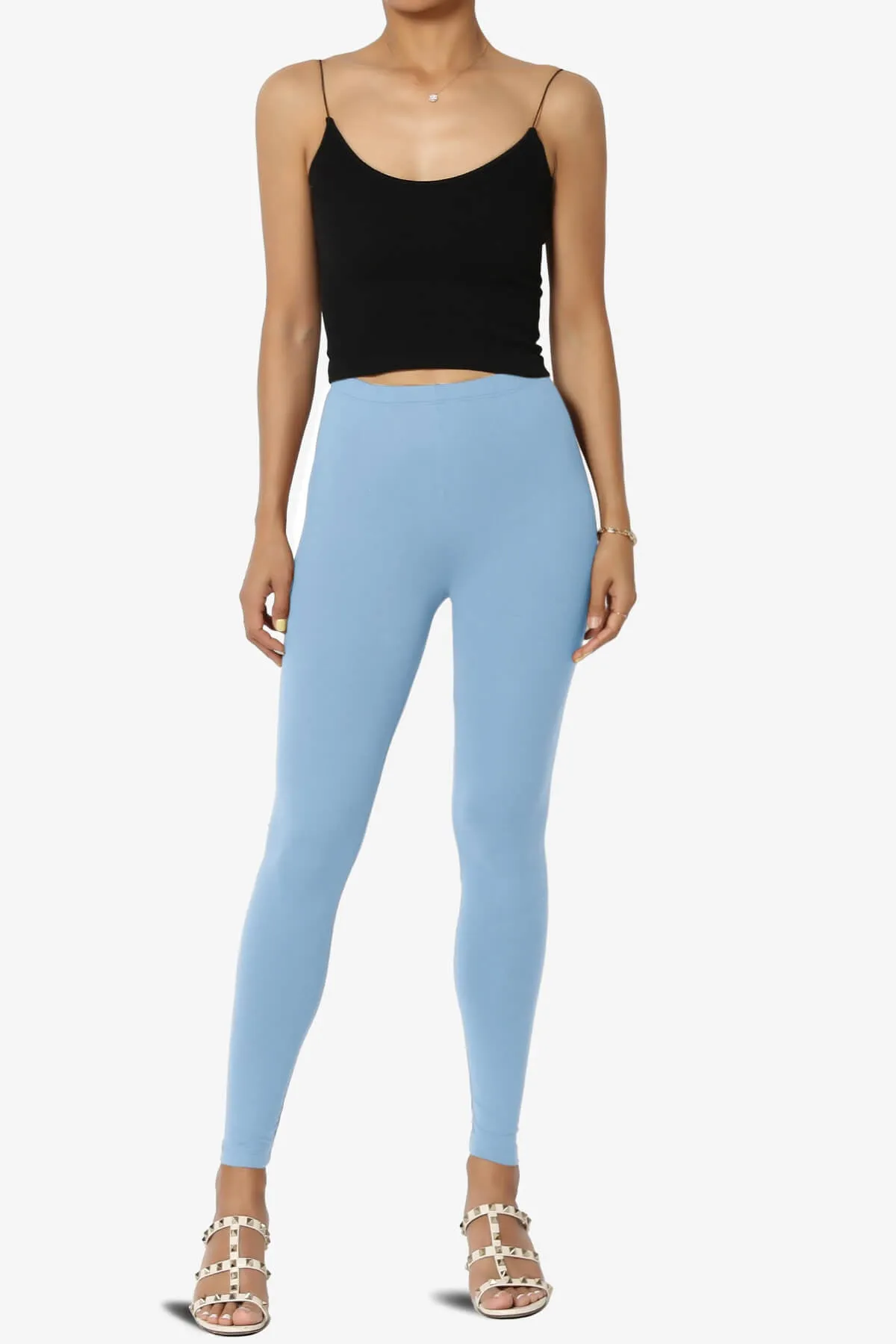 Loreen High Rise Microfiber Ankle Leggings PLUS