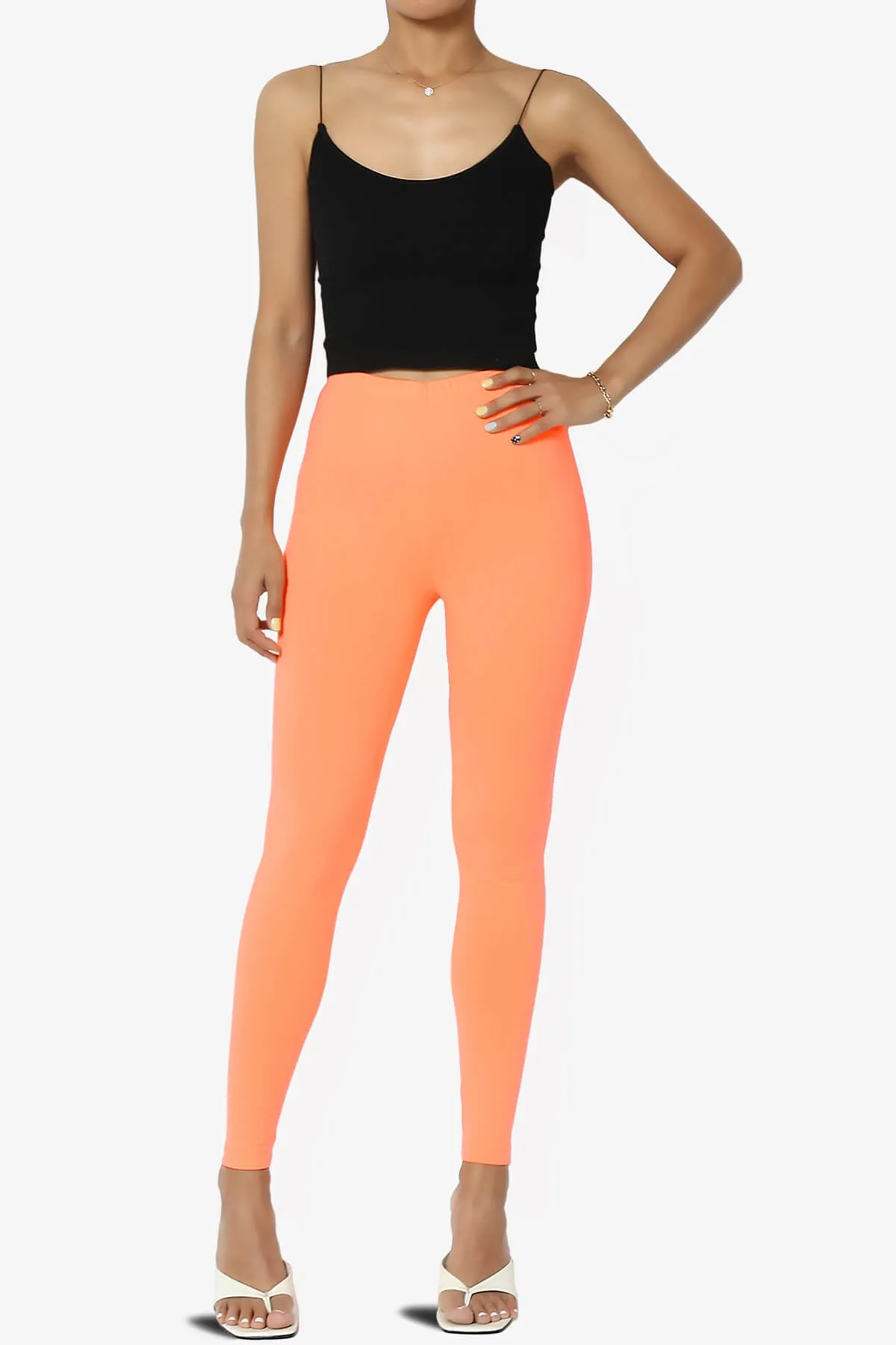 Loreen High Rise Microfiber Ankle Leggings PLUS
